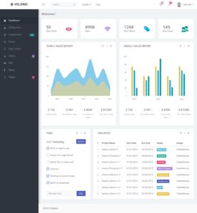 Velonic – HTML5 Bootstrap Admin Dashboard Template - Template Drive