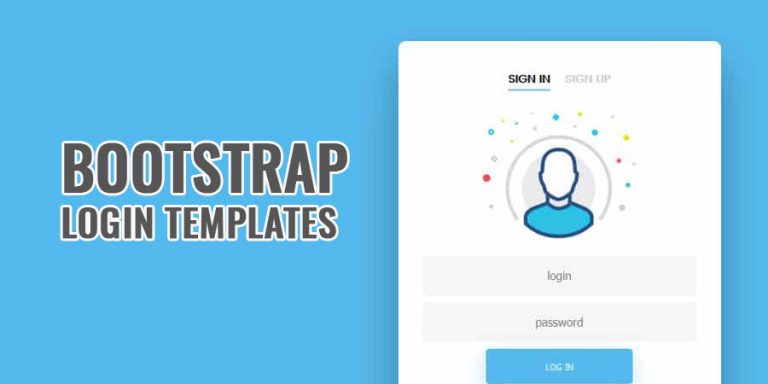 20 Bootstrap Login Templates Free HTML5 CSS3 Login Form Template Drive